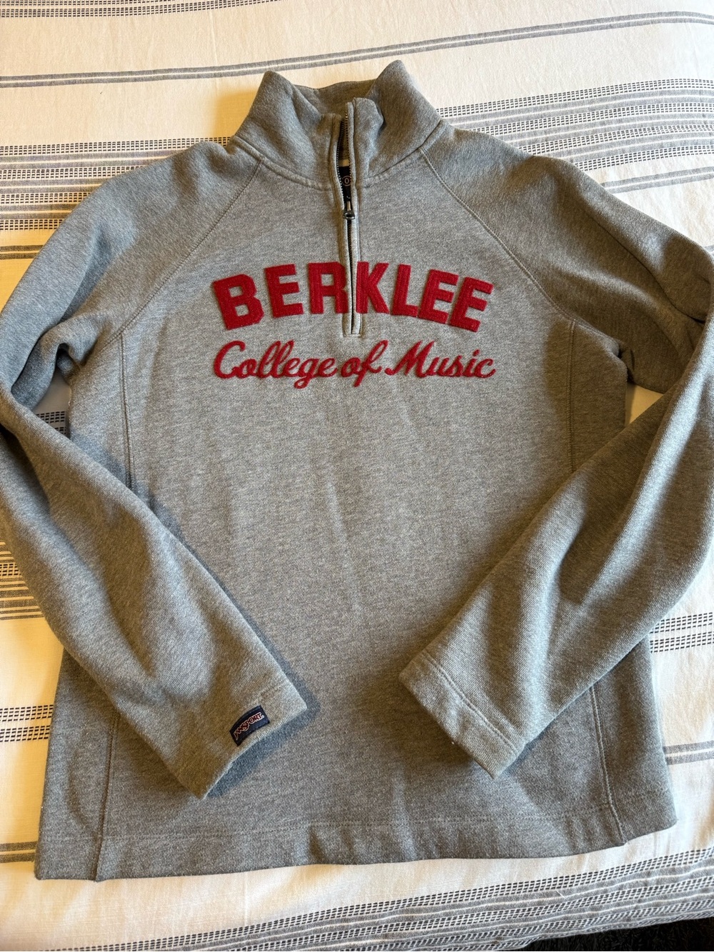 Berklee Gray Quarter-Zip